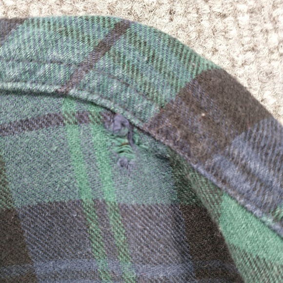 Nordstrom Men's Flannel Button-Up Shirt Multicolor Large Long Sleeve Plaid - Picture 6 of 13